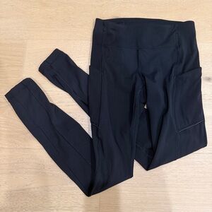 Lululemon Speed Up Black Leggings with Pockets size 4